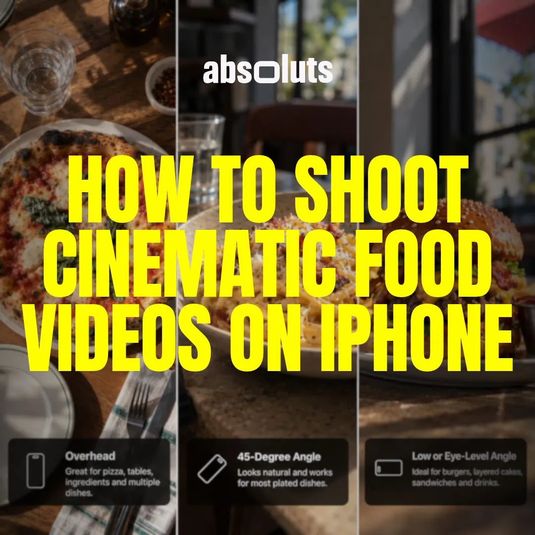 How to Shoot Cinematic Food Videos on iPhone