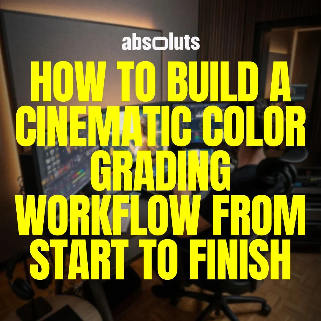 How to Build a Cinematic Color Grading Workflow from Start to Finish