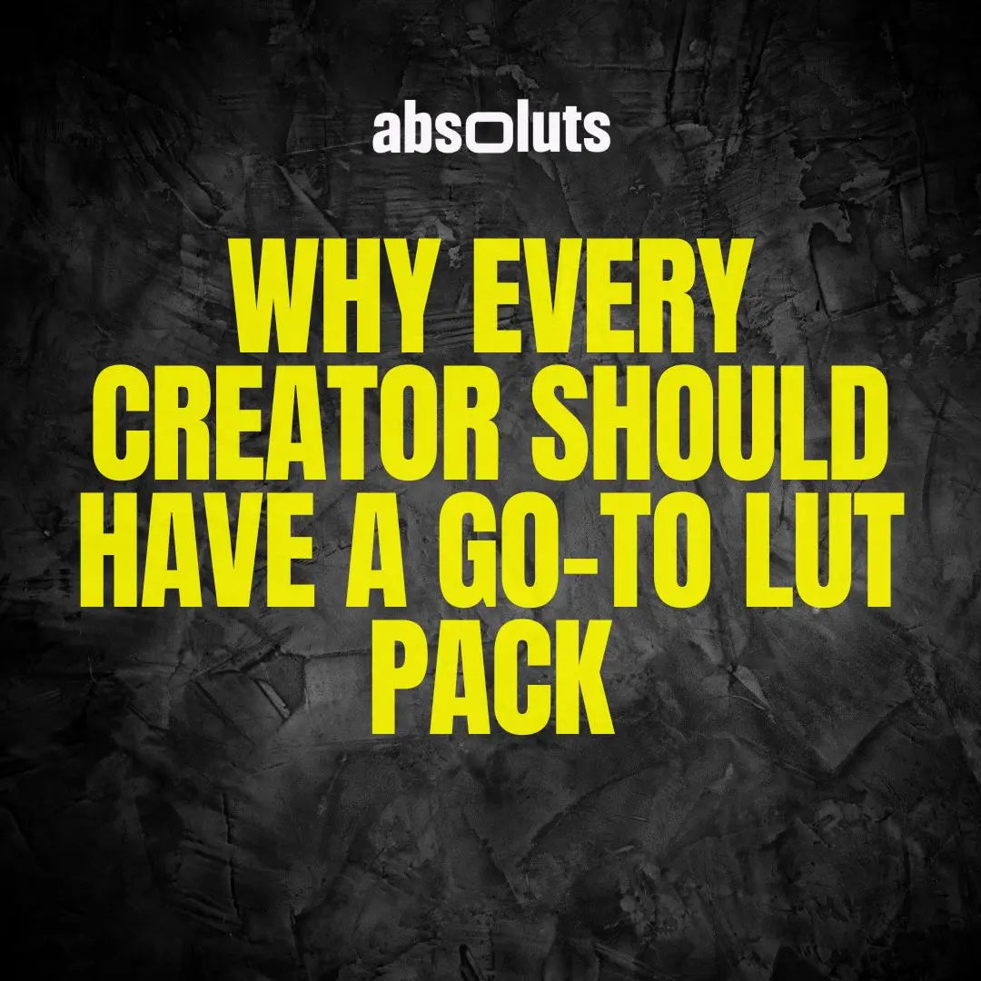 Why Every Creator Should Have a Go-To LUT Pack