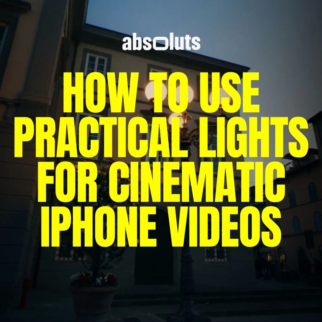 How to Use Practical Lights for Cinematic iPhone Videos
