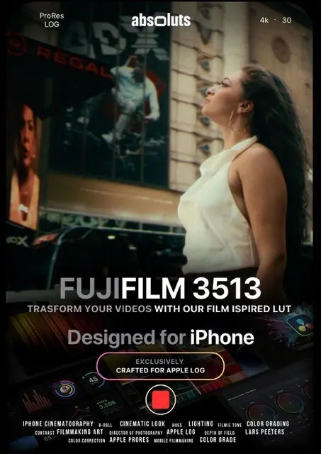 FujiFilm 3513 LUT for iPhone