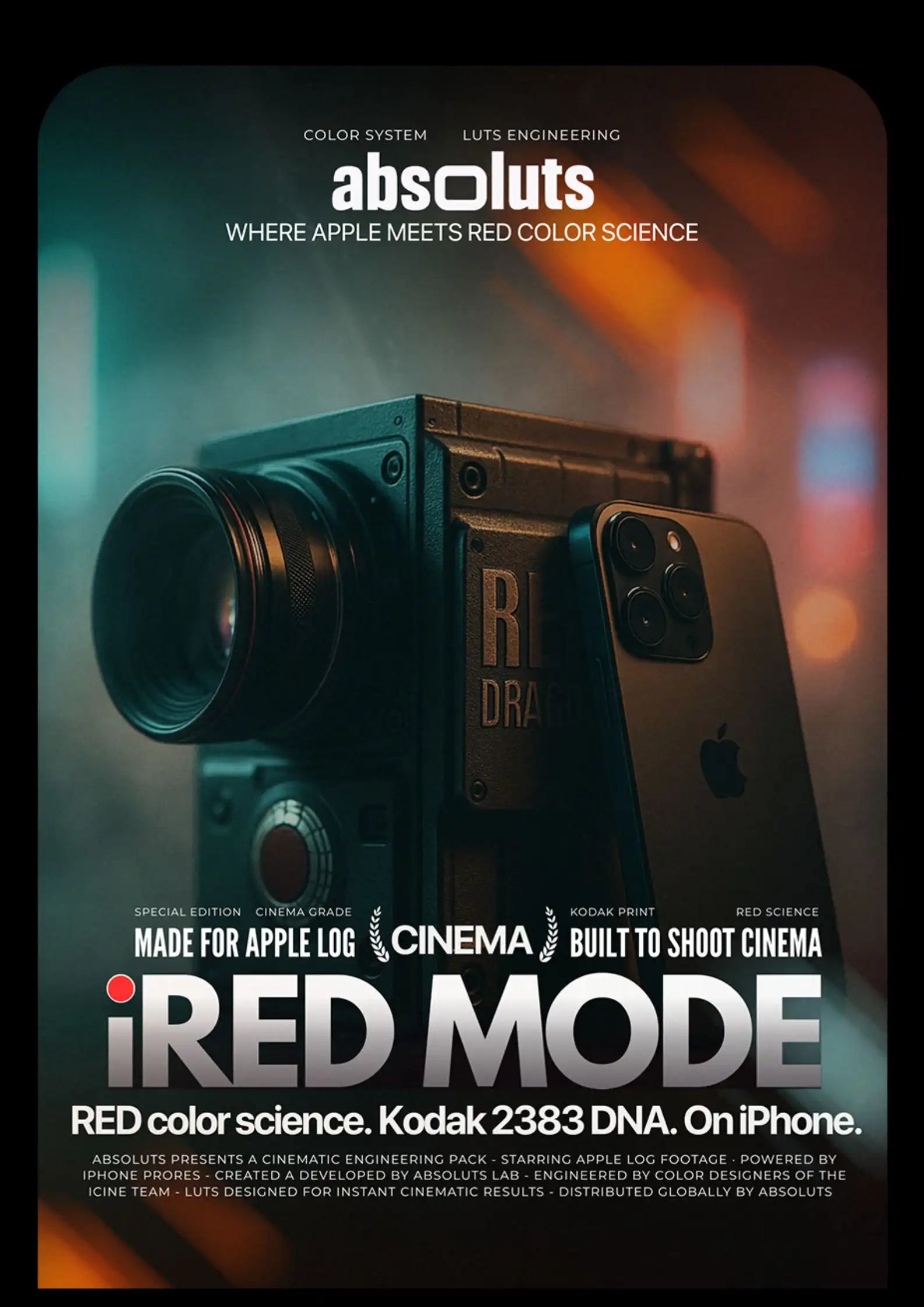 iRED Mode - LUT pack for iPhone