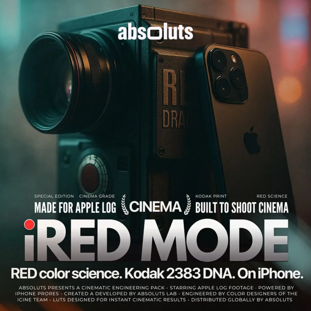 iRED Mode - LUT pack for iPhone