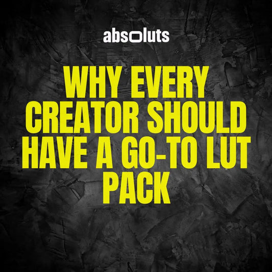 Why Every Creator Should Have a Go-To LUT Pack