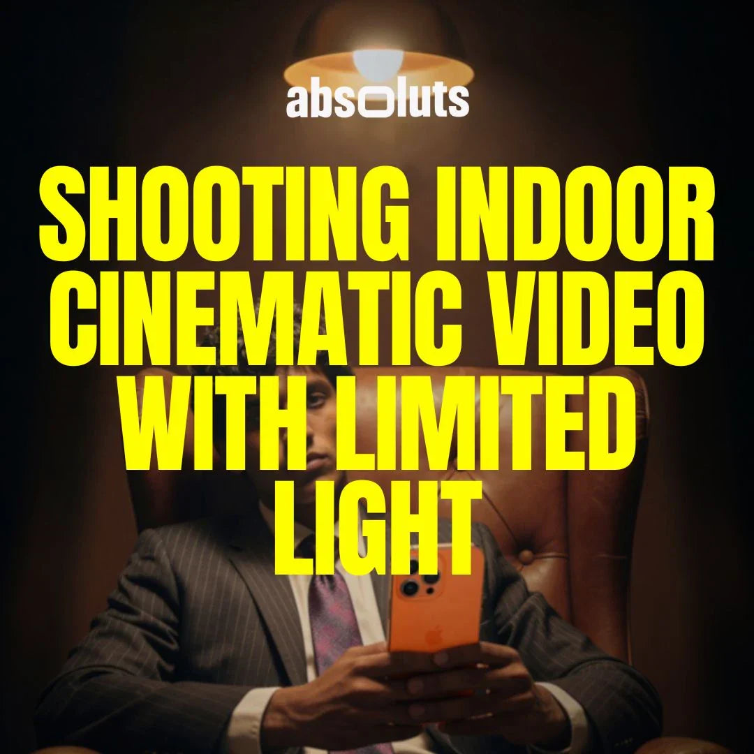 Shooting Indoor Cinematic Video with Limited Light