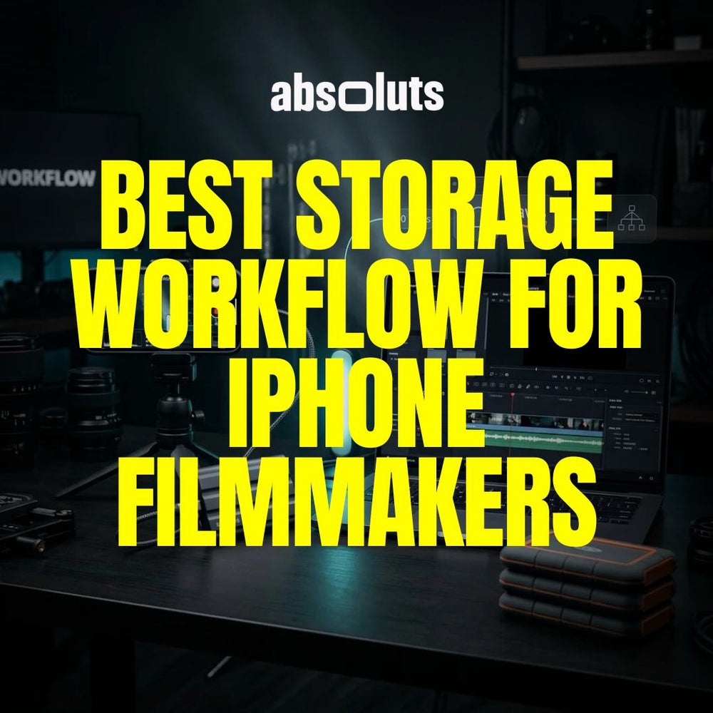 Best Storage Workflow for iPhone Filmmakers (SSD, Cloud, Backup)