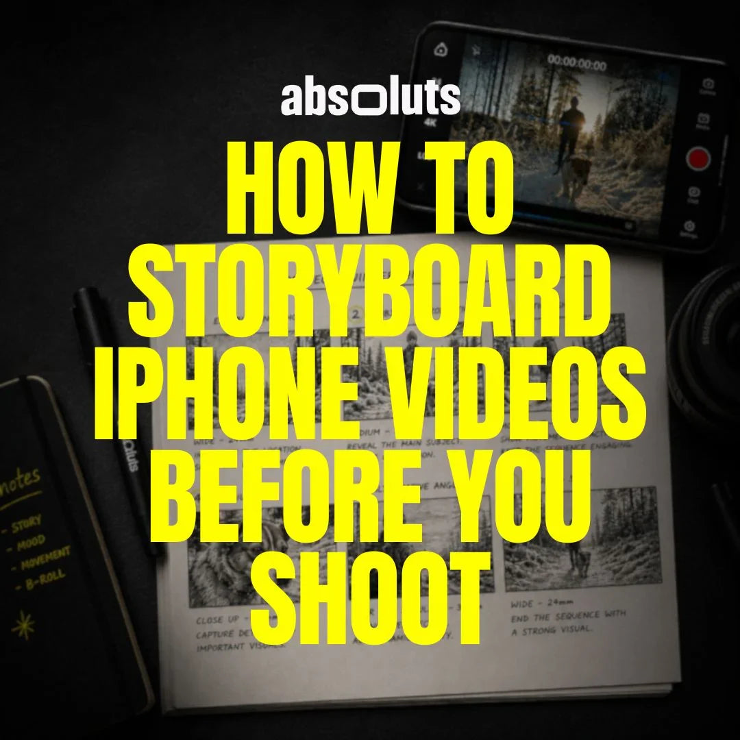 How to Storyboard iPhone Videos Before You Shoot