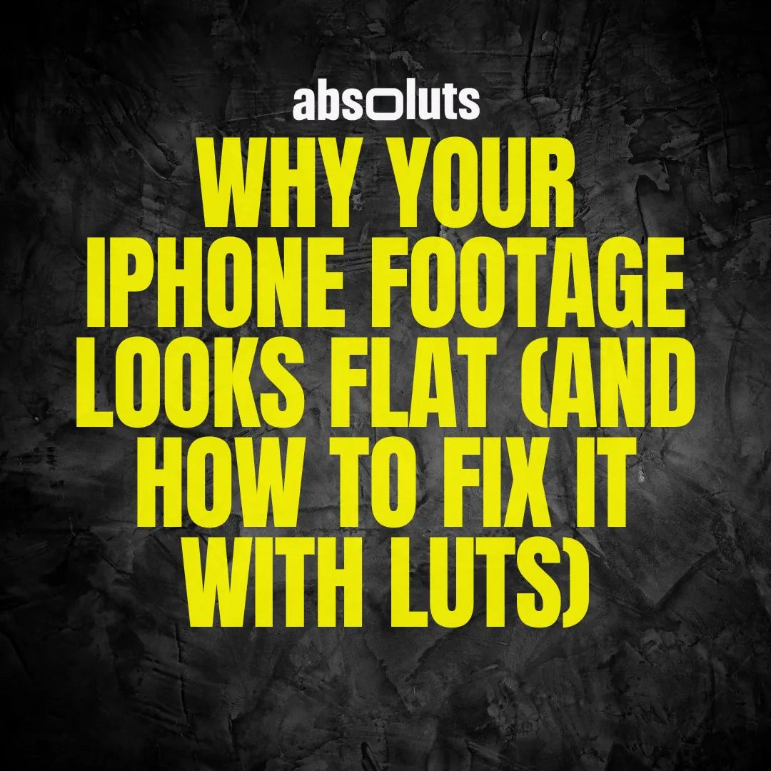 Why Your iPhone Footage Looks Flat (And How to Fix It With LUTs)