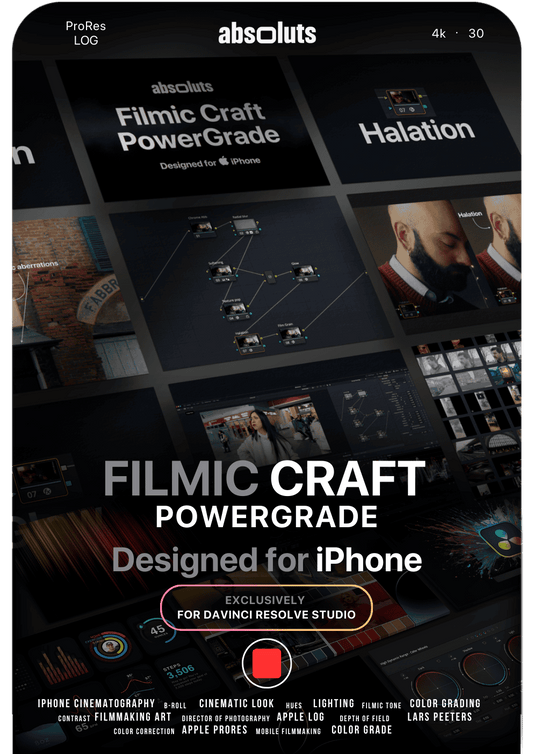 Filmic Craft PowerGrade per iPhone