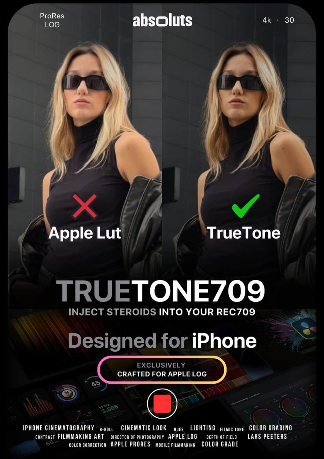 TrueTone Rec.709 for iPhone